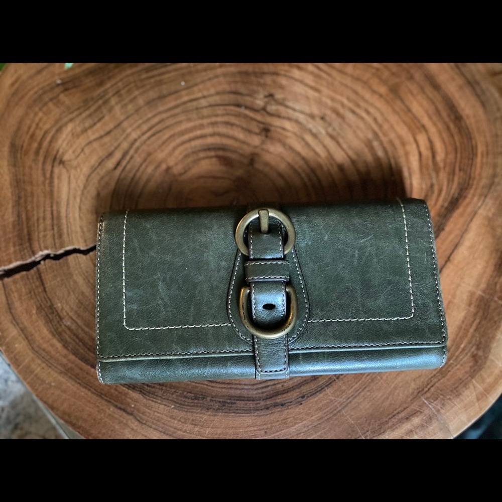 COACH LEGACY GARCIA LEATHER TriFold WALLET 41832